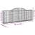 Coșuri gabion arcuite 20 buc, 300x30x100/120 cm fier galvanizat, 6 image