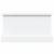 Cutie de depozitare, alb extralucios 50x30x28 cm lemn prelucrat, 6 image
