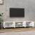 Comodă tv, alb, 180x31,5x40 cm, lemn prelucrat, 3 image