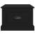 Măsuță de cafea, negru, 50x50x35 cm, lemn compozit, 6 image
