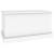 Cutie de depozitare, alb, 70x40x38 cm, lemn prelucrat, 5 image