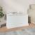 Cutie de depozitare, alb extralucios 70x40x38 cm lemn prelucrat, 3 image