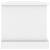 Cutie de depozitare, alb extralucios 70x40x38 cm lemn prelucrat, 7 image