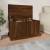 Cutie de depozitare, stejar maro, 70x40x38 cm, lemn prelucrat