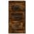 Servantă, stejar fumuriu, 36x35,5x67,5 cm, lemn prelucrat, 4 image