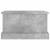 Cutie de depozitare, gri beton, 50x30x28 cm, lemn prelucrat, 6 image