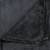 Pătură, negru, 130x170 cm, poliester, 4 image