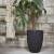 Capi vas de plante urban tube elegant, negru, 46x58 cm, mic, kblt783, 2 image