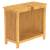 Eisl dulap pentru baie, 67x28x60 cm, bambus, 5 image