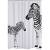 Ridder perdea de duș zebra, 180 x 200 cm, 2 image