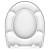 SchÜtte scaun de toaletă duroplast închidere silențioasă, crazy skull, 5 image