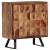 Dulap lateral, 70 x 35 x 75 cm, lemn masiv de sheesham