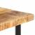 Masă de bar, 120 x 58 x 107 cm, lemn de mango nefinisat, 5 image
