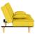 Canapea extensibilă, galben deschis, material textil, 5 image