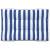 Pernă de paleți, dungi albastru/alb, 120x80x12 cm, textil, 2 image
