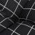 Pernă de paleți, negru carouri, 120x80x12 cm, textil, 7 image