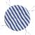 Pernă rotundă dungi albastre/albe, Ø100 x11 cm, textil oxford, 2 image