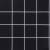Pernă de șezlong, negru, carouri, textil oxford, 8 image