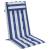 Perne de scaun spătar înalt, 6 buc. dungi albastre&albe, textil, 3 image