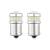 Set becuri auto cu LED CANBUS compatibil P21 R5W/R10W 30 SMD Alb 12V/24V, 2 image