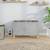 Dulap pentru discuri, gri beton, 74,5x38x48 cm, lemn prelucrat, 3 image