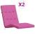Perne scaun de terasă, 2 buc, roz, țesătură oxford, 2 image