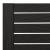 Șezlong dublu, negru, 155x138x83 cm, polipropilenă, 8 image
