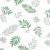 Pernă bancă de grădină model frunze, 120x50x3 cm, textil oxford, 6 image