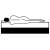 Topper saltea de pat cu somieră, 200x140x5 cm, 8 image