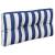 Pernă de paleți, albastru/alb, 70x70x12 cm, textil, dungi, 4 image