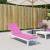Pernă scaun de terasă, roz, țesătură oxford