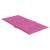 Perne pentru scaune cu spătar mic, 2 buc., roz, textil, 5 image