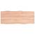 Blat birou maro deschis 100x40x6 cm, lemn masiv stejar tratat, 2 image