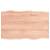 Blat birou maro deschis 80x50x2 cm, lemn masiv stejar tratat, 2 image