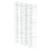 Eisl perdea de duș cu design vălurit, alb, 200x180x0,2 cm, 6 image