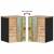 Dulap de perete de baie, 38x33x48 cm, lemn masiv reciclat, 7 image