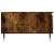 Masă de cafea, stejar fumuriu, 90x60x35 cm, lemn compozit, 7 image