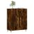 Servantă, stejar fumuriu, 69,5x34x90 cm, lemn compozit, 3 image