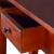 Masă consolă, maro clasic, 90x30x75cm, lemn masiv de mahon, 8 image