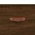 Dulap tv stejar maro 102x36x50 cm, lemn prelucrat, 9 image