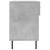 Bancheta pantofar, gri beton, 102x35x55 cm, lemn prelucrat, 7 image