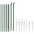 Gard plasă de sârmă cu țăruși de fixare, verde, 0,8x10 m, 3 image