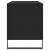 Comodă discuri, negru, 100x38x48 cm, lemn prelucrat, 5 image