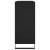 Dulap pentru discuri negru 84,5x38x89 cm lemn compozit, 5 image