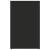 Dulap de dressing, negru, 80x40x65 cm, lemn compozit, 4 image