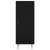 Servantă, negru, 34,5x34x90 cm, lemn compozit, 5 image