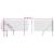 Gard plasă de sârmă cu țăruși de fixare, antracit, 1,1x10 m, 5 image