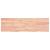Raft de perete maro deschis 140x40x4cm lemn masiv stejar tratat, 2 image