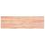 Raft de perete maro deschis 140x40x6cm lemn masiv stejar tratat, 2 image