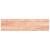 Raft perete maro deschis 200x50x6 cm lemn masiv stejar tratat